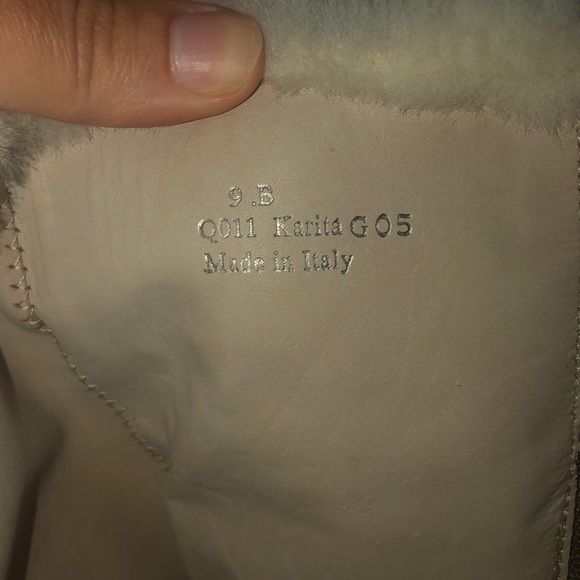 Karita suede/shearling coach camel boot! - Picture 5 of 5